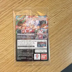 Bandai One Piece Card Game Monkey.D.Luffy US Voyage Promo Holo P-055 - Image 2