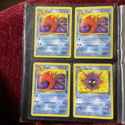 ⚡Pokemon Rare 1999 Official Binder WOTC 112 NM Unlimited & Base Vintage Cards🔥 - Image 3