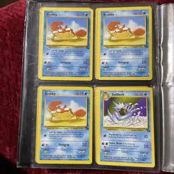 ⚡Pokemon Rare 1999 Official Binder WOTC 112 NM Unlimited & Base Vintage Cards🔥 - Image 5
