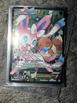 Pokemon Card TCG: 2016 XY Generations Radiant Collection Sylveon EX RC32/RC32 NM - Image 1