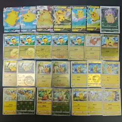 28*Lot Pokemon Trading Card Game TCG Pikachu Promo Chinese Poke Ball #24 KB72 - Image 1