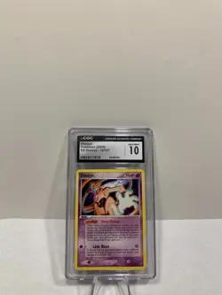CGC Gem Mint 10 2005 EX Deoxys 16/107 Non-Holo Pokemon Card - Image 1