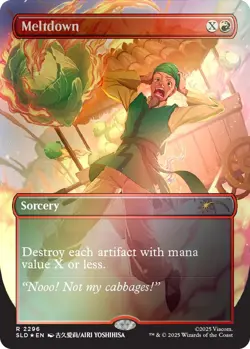 Meltdown (Rainbow Foil) Secret Lair Drop Series - Near Mint Foil - Image 1