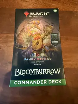MtG: Bloomburrow - Commander Deck - Family Matters NEW/SEALED - Image 1