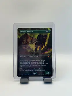 MTG, Tireless Tracker FOIL 26 (Borderless) Special Guests Foil - Image 1