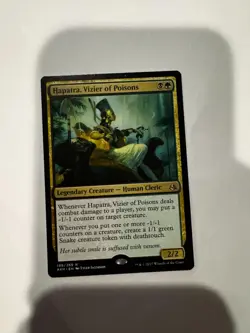 Hapatra, Vizier of Poisons Regular Amonkhet Magic the Gathering - Image 1