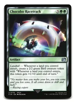 Magic: The Gathering Final Fantasy Chocobo Racetrack #0179 - Image 1