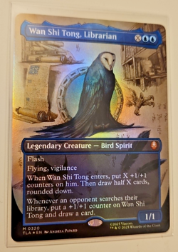 Wan Shi Tong, Librarian 0320 Borderless Foil MTG Avatar: The Last Airbender NM - Image 2