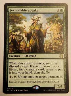 Formidable Speaker Lorwyn Eclipsed Regular Rare NM+ - Image 1