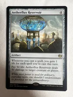 MTG ~ Aetherflux Reservoir ~ Kaladesh (192/264) ~ Regular English Rare ~ NM - Image 1