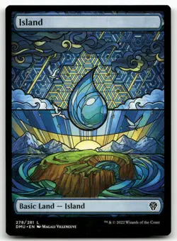 Island (Showcase) #278 MTG Dominaria United NM X1 - Image 1