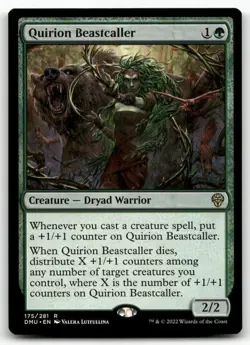 Quirion Beastcaller #175 MTG Dominaria United NM X1 - Image 1
