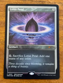 Lotus Petal - Promo - MTG - FOIL - 0001 - Image 1