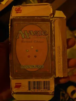 MTG *Revised Empty Starter Deck Box* (Used) Worn - Image 1