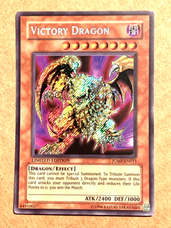 yugioh Victory Dragon JUMP-EN011 Secret Rare Limited Edition near mint - Image 1