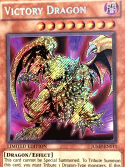 yugioh Victory Dragon JUMP-EN011 Secret Rare Limited Edition near mint - Image 2