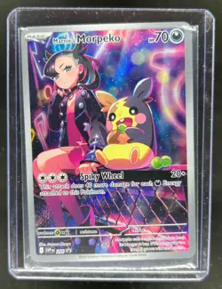 2023-25 Pokemon SV Black Star Promos SVP EN Marnie's Morpeko #206 - Image 1