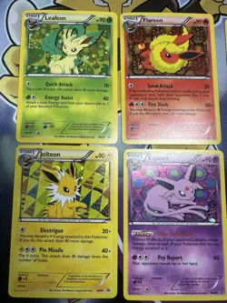 Pokemon Eeveelution Black White Promo Set BW87 88 89 90 91 92 93 94 Eevee - Image 2