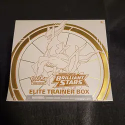 Brilliant Stars Elite Trainer Box ETB Factory Sealed Pokemon TCG Sword & Shield 820650850127 - Image 1