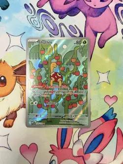 Pokemon TCG 2025 Shuckle 136/132 Mega Evolutions illustration Rare NM - Image 1
