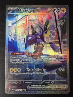 Miraidon EX 244/198 - Scarlet & Violet Base - Special Illustration Rare Pokemon - Image 1
