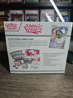 Pokemon TCG Sacrlet & Violet White Flare ETB, Sealed In Hand✅ SHIPS NOW 🚚💨 - Image 3