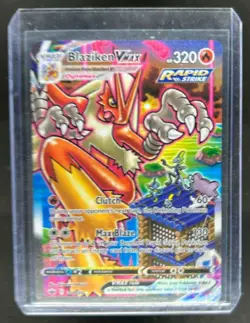 2021 Pokemon SWSH Chilling Reign Blaziken VM #201/198 - Image 1