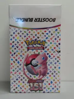 2023 Pokemon Scarlet & Violet 151 Factory Sealed Booster Bundle Display Box (a) - Image 1