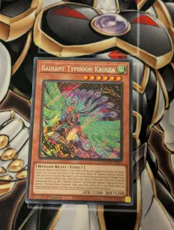 Radiant Typhoon Krosea- DOOD-EN015-Secret Rare-1st Edition Yugioh! - Image 1