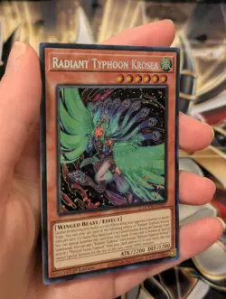 Radiant Typhoon Krosea- DOOD-EN015-Secret Rare-1st Edition Yugioh! - Image 2