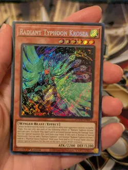 Radiant Typhoon Krosea- DOOD-EN015-Secret Rare-1st Edition Yugioh! - Image 3