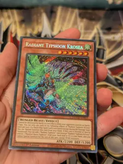 Radiant Typhoon Krosea- DOOD-EN015-Secret Rare-1st Edition Yugioh! - Image 4
