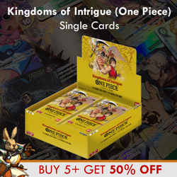 Kingdom of Intrigue Singles OP-04 (English C/UC/R) - One Piece Trading Card Game - Image 1