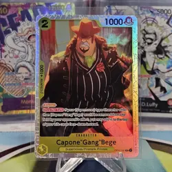 Capone "Gang" Bege OP11-101 SR A Fist of Divine Speed One Piece Mint NM - Image 1