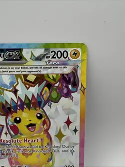 2024 Pokemon SV Surging Sparks • PSA 10 CONTENDER •Pikachu Ex Full Art #219/191 - Image 5