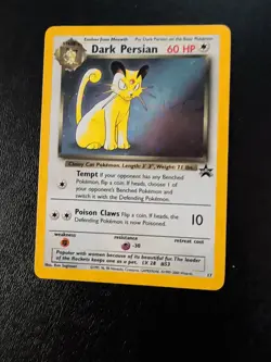 Pokemon TCG Dark Persian Promo 1999-2000 #17 Rare Holo - Image 3