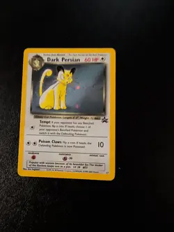 Pokemon TCG Dark Persian Promo 1999-2000 #17 Rare Holo - Image 4