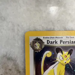 Pokemon TCG Dark Persian Promo 1999-2000 #17 Rare Holo Lightly Played - Image 5