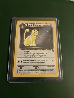 Pokemon TCG Dark Persian Promo 1999-2000 #17 Rare Holo - Image 1