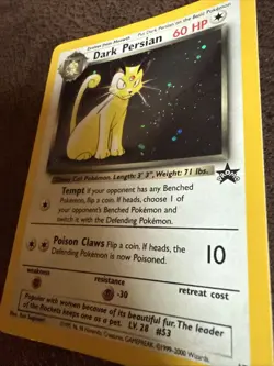 Pokemon TCG Dark Persian Promo1999-2000 #17 Holographic - Image 2