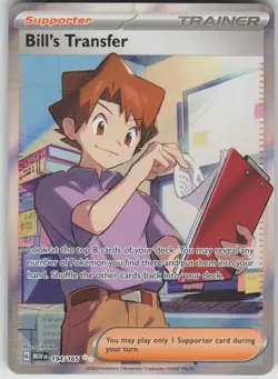 Pokemon TCG Bill's Transfer Ultra Rare SV: Scarlet & Violet 151 194/165 - Image 1