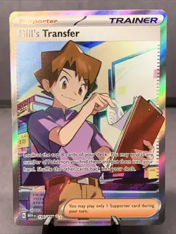 Pokemon TCG Bill's Transfer 194/165 Scarlet & Violet 151 Holo Ultra Rare NM/M - Image 1
