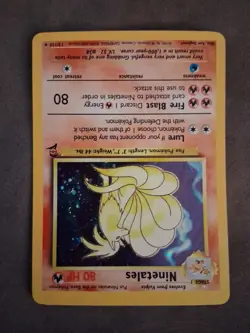 Pokemon TCG Ninetales Base Set 2 Holo Unlimited Rare Near Mint 12/130 NM - Image 3