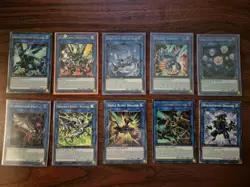 Dragon Link/Dlink/Rokket Deck Core Yu Gi Oh TCG (45 cards) - Image 2