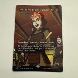 Suki of the Kyoshi Warriors-Captain Sisay FOIL Avatar Eternal TLE MTG Unplayed M - Image 1