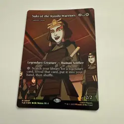Suki of the Kyoshi Warriors-Captain Sisay FOIL Avatar Eternal TLE MTG Unplayed M - Image 2
