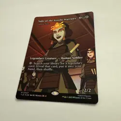 Suki of the Kyoshi Warriors-Captain Sisay FOIL Avatar Eternal TLE MTG Unplayed M - Image 3