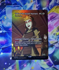 Suki Of The Kyoshi Warriors 47 -MTG Avatar: The Last Airbender - Borderless FOIL - Image 1