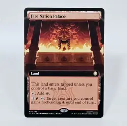 Fire Nation Palace (Extended Art) MTG Avatar The Last Airbender 0389 - Image 1