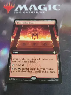 Mtg. Fire Nation Palace. Extended Art. Avatar: The Last Airbender. Pack Fresh - Image 1